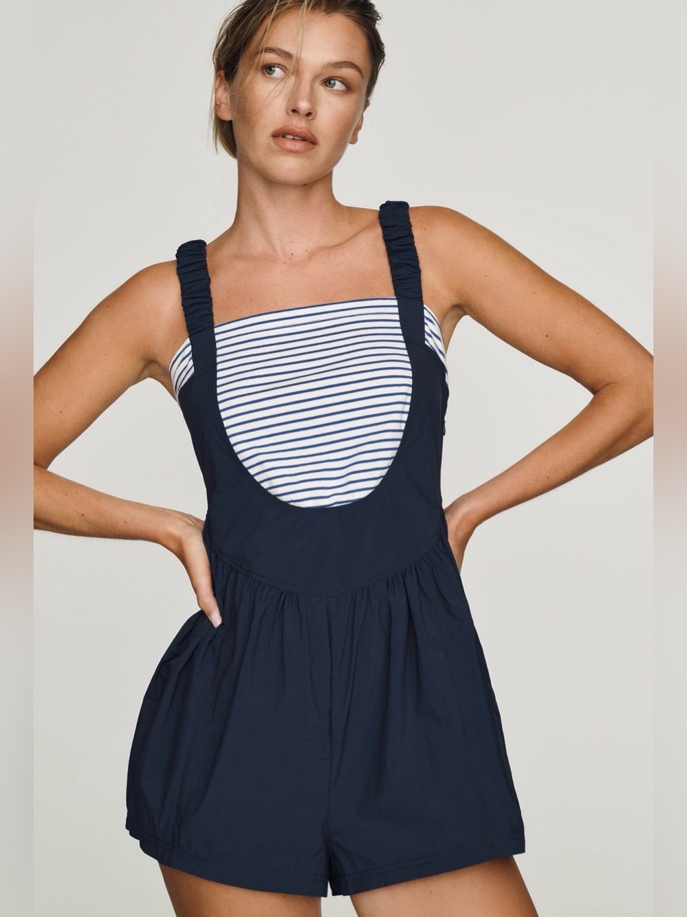 Daily Practice by Anthropologie Twofer Romper